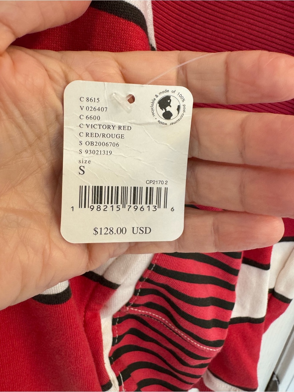 Free People Work it Out Printed Pullover Size Small NWT - Picture 5 of 7